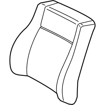 Mopar 5ZM15ND5AA Front Seat-Cushion Cover-Top Back Left
