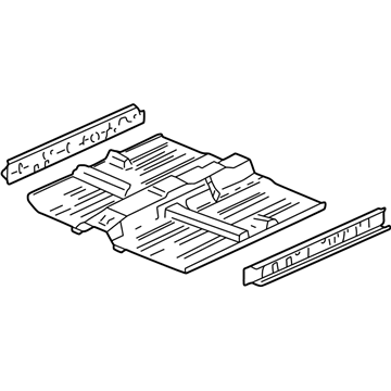 Honda 65100-S02-A01ZZ Floor, FR.