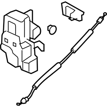 GM 22785492 Lock Assembly