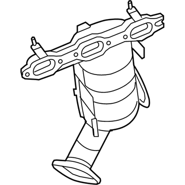 Mopar 4892155AD Exhaust Manifold And Catalytic Converter