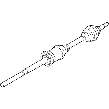 Ford BB5Z-3B436-X Front Axle Shaft