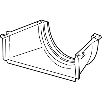 GM 15696691 Shroud, Engine Coolant Fan Lower