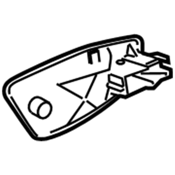 BMW 51-41-9-121-186 Inner Right Door Handle