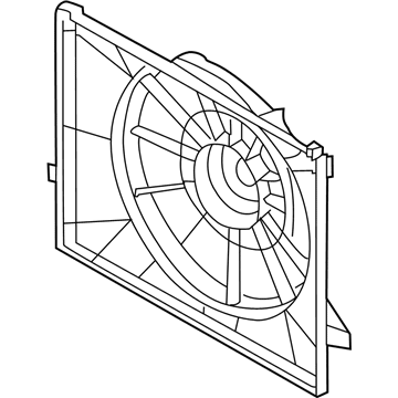 Hyundai 25350-3Q280 SHROUD-Radiator