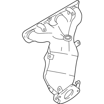 Nissan 140E2-5RM0A Exhaust Manifold With Catalytic Converter