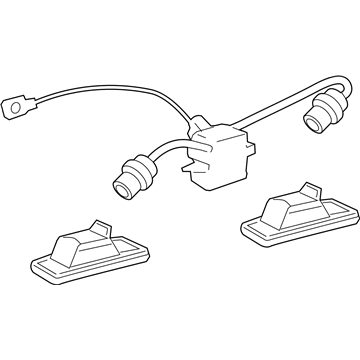 GM 95217560 License Lamp