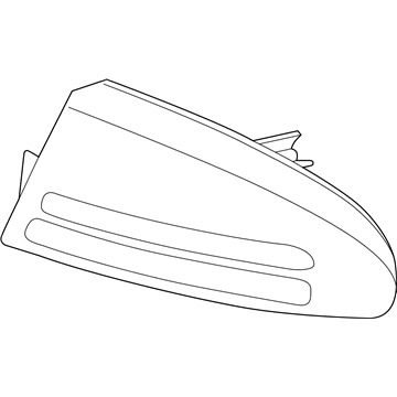 Mopar 4780063AG Lamp-Tail Stop Backup