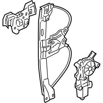 GM 22777911 Window Regulator