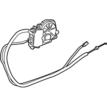 BMW 51-24-7-273-752 Trunk Lock Actuator Motor