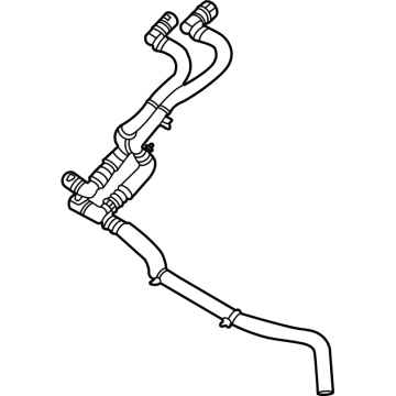 Ford L1MZ-18472-N Water Hose
