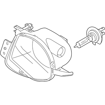 BMW 63-17-6-948-373 Fog Lights, Left