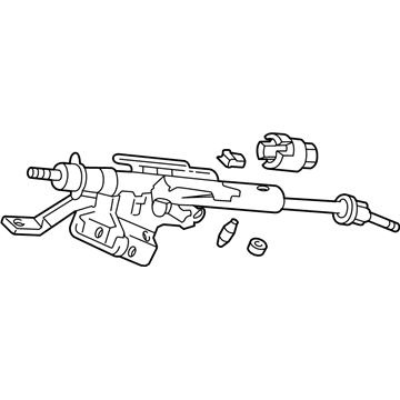 Acura 53200-ST7-A00 Column Assembly, Steering