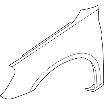 Mopar 68079072AB Fender-Front