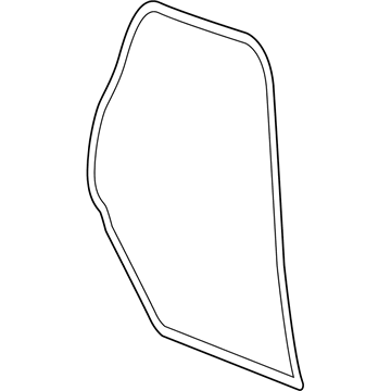 Mopar 5076869AC WEATHERSTRIP-Rear Door Mounted