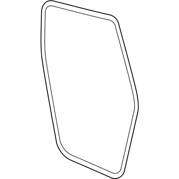 Mopar 5076861AG WEATHERSTRIP-Rear Door Body Mounted