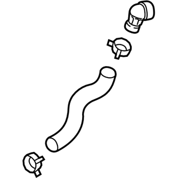 Hyundai 25415-C2300 Hose Assembly-Radaator, Lower