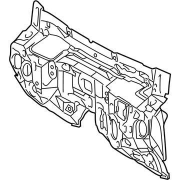 Lexus 55210-60271 INSULATOR Assembly, Dash