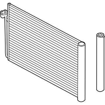 BMW 64-53-6-805-453 Condenser, Air Conditioning