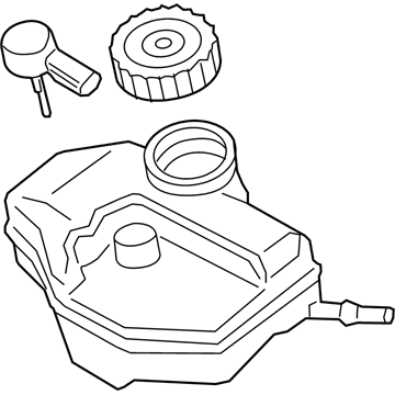 BMW 34-33-6-871-185 Expansion Tank