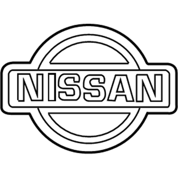 Nissan 62890-9N00A Front Emblem