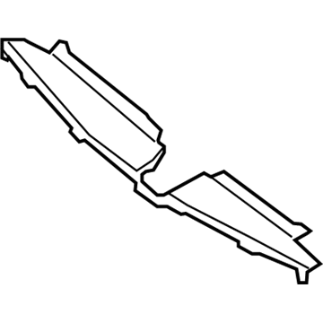 Nissan 62078-9N00A Moulding-Front Bumper, Upper