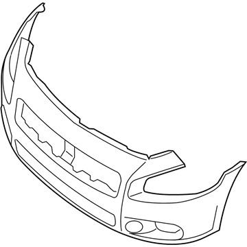 Nissan 62022-9N00H Front Bumper Cover