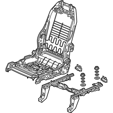 Honda 81126-THR-L81 FRAME, FR- R SEAT