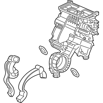 Honda 79106-TZ5-A44 Heater Sub-Assy.