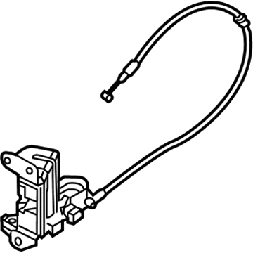 Nissan 82540-9SF0A Base-Slide Door Lock, RH