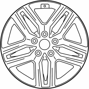 Kia 52910M7500 Wheel Assembly-Aluminium