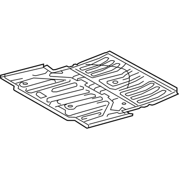 Lexus 58311-0E070 Pan, Rear Floor