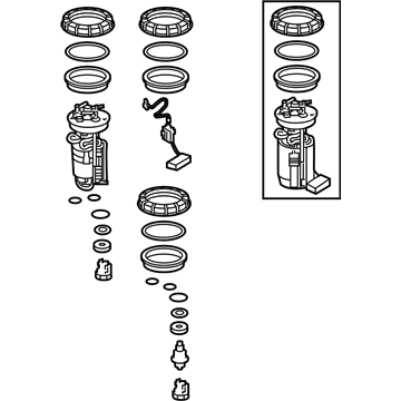 Honda 17045-T7W-A01 Module Set, Fuel Pump