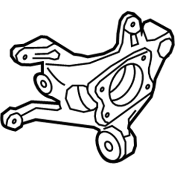 Kia 527101D010 Carrier Assembly-Rear Axle