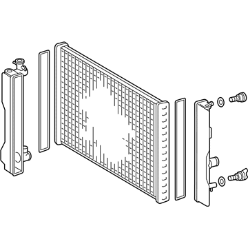 Toyota 16410-0T043 Radiator Assembly