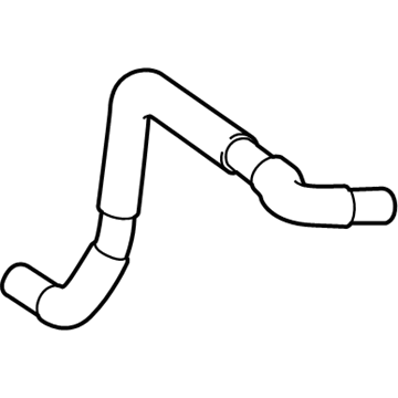 Toyota 16262-0T060 Hose, Water Inlet