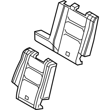 Mopar 68100780AB Pad-Seat Back