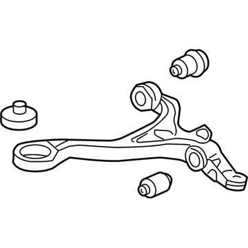 Acura 51360-TA0-A00 Arm, Left Front (Lower)