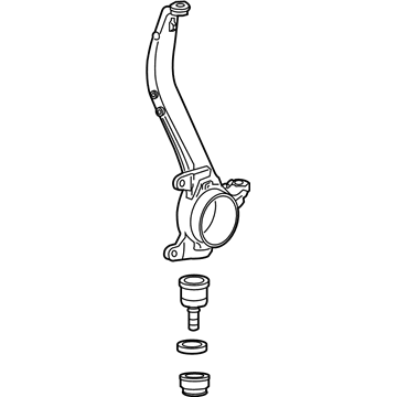 Acura 51210-TA0-020 Knuckle, Right Front