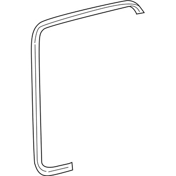 GM 88973152 Weatherstrip, Lift Gate