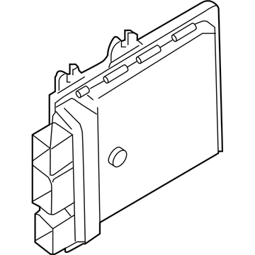 Nissan 23703-5HA0A Engine Control Module-Blank