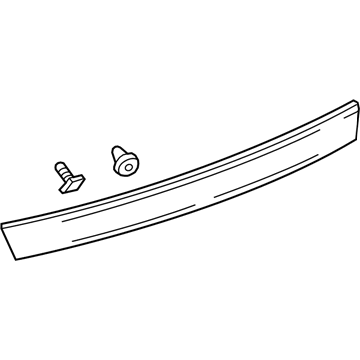 GM 95270503 License Molding