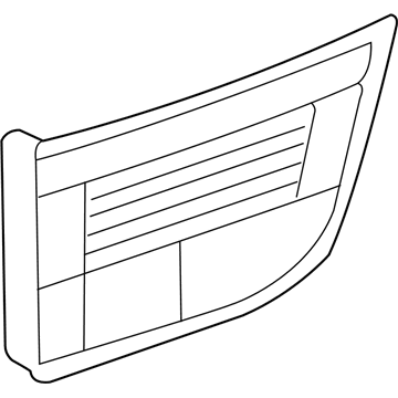BMW 63-21-7-295-339 Rear Light In Trunk Lid, Left