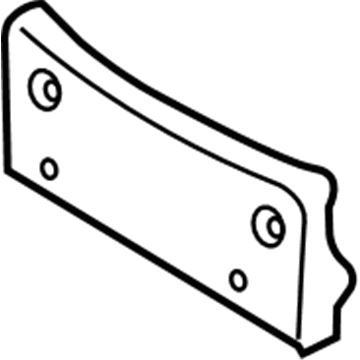 Ford FA1Z-17A385-AB License Bracket