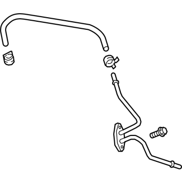 GM 12703146 Coolant Line