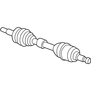 Mopar 5017654AA Axle Shaft Left