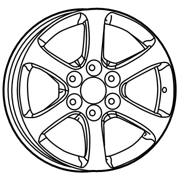 Mopar 4755327AA WHEEL-ALUMINUM