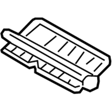 Hyundai 97146-D2000 Door Assembly-Ventilator Left