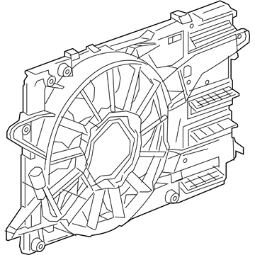 GM 84523873 Fan Assembly