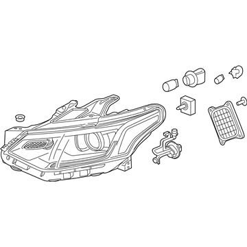 GM 84573719 HEADLAMP ASM-FRT