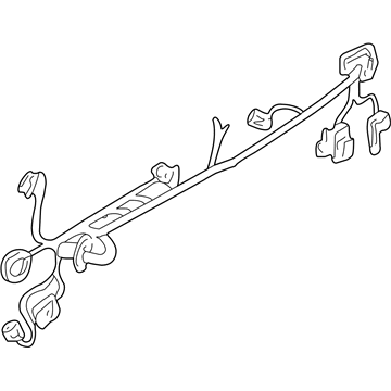 GM 12165456 Harness Asm, Back Up & Rear License Plate Lamp Wiring